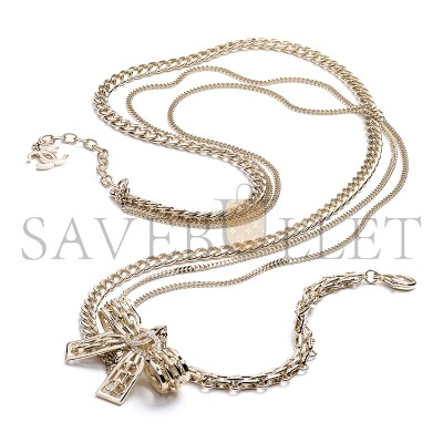 CHANEL LONG NECKLACE ABG555